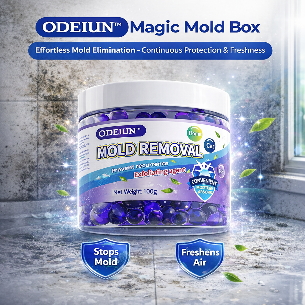 BUY 1 GET 3 - ODEIUN™ Mold Clearing Magic Box ✨ Stop Mildew & Odors Instantly! 🏠 24/7 Air Purification & Moisture Defense