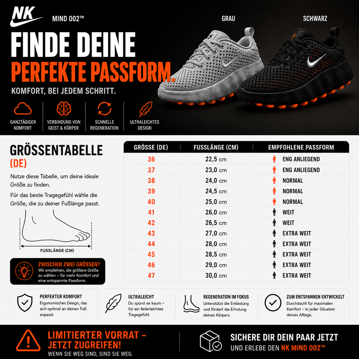 NIKE MIND 002™ | Stock Limité + 50% DE RÉDUCTION