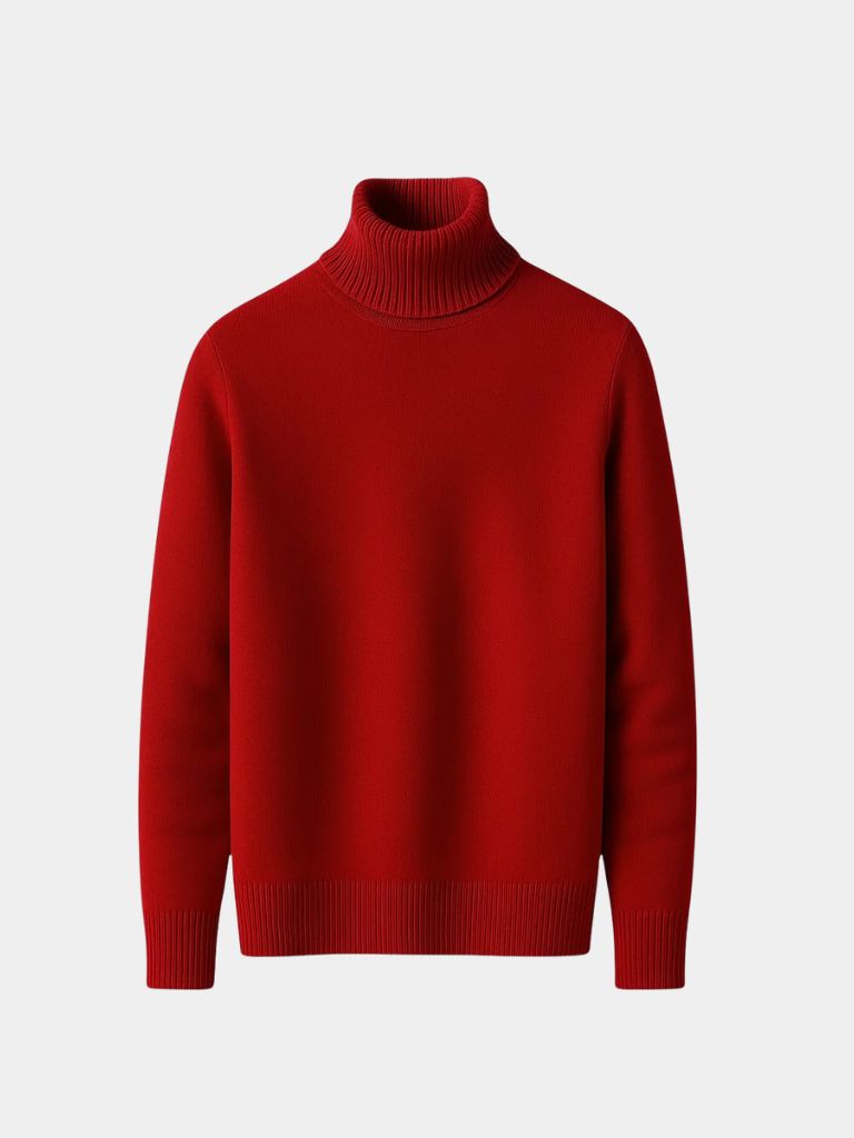Aurelius Wool Turtleneck - Cross & Crown