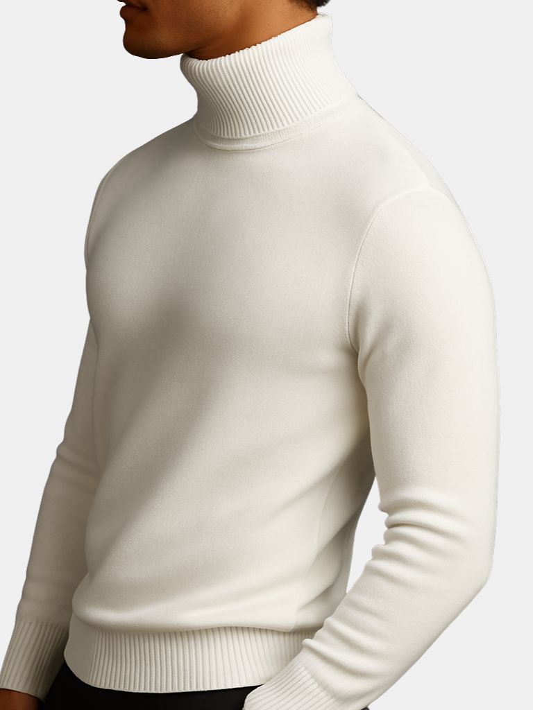 Aurelius Wool Turtleneck - Cross & Crown