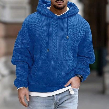 Sudadera con capucha cómoda para hombre para días fríos
