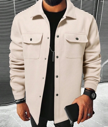 Cómoda chaqueta de primavera para hombre