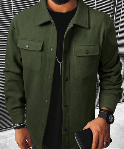 Cómoda chaqueta de primavera para hombre