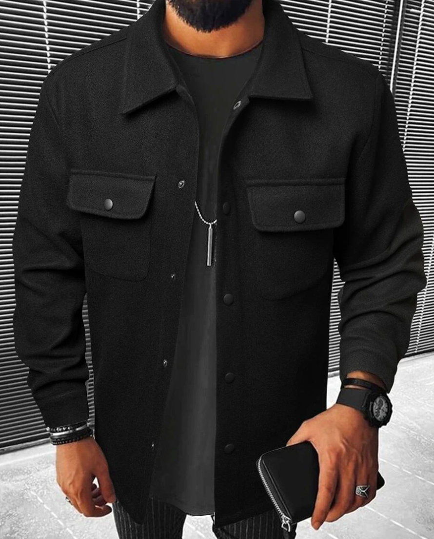 Cómoda chaqueta de primavera para hombre