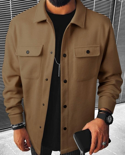 Cómoda chaqueta de primavera para hombre