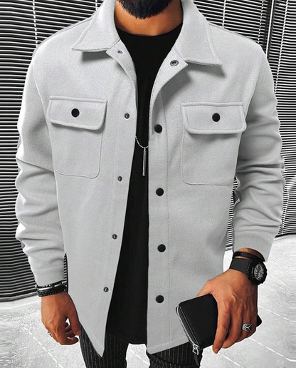 Cómoda chaqueta de primavera para hombre