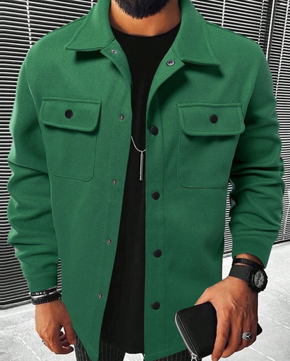 Cómoda chaqueta de primavera para hombre