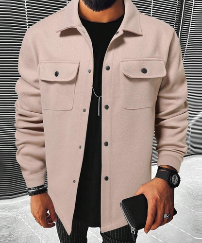 Cómoda chaqueta de primavera para hombre