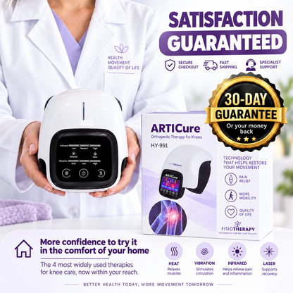 Advanced 4-in-1 Knee Therapy for Daily Comfort & Mobility