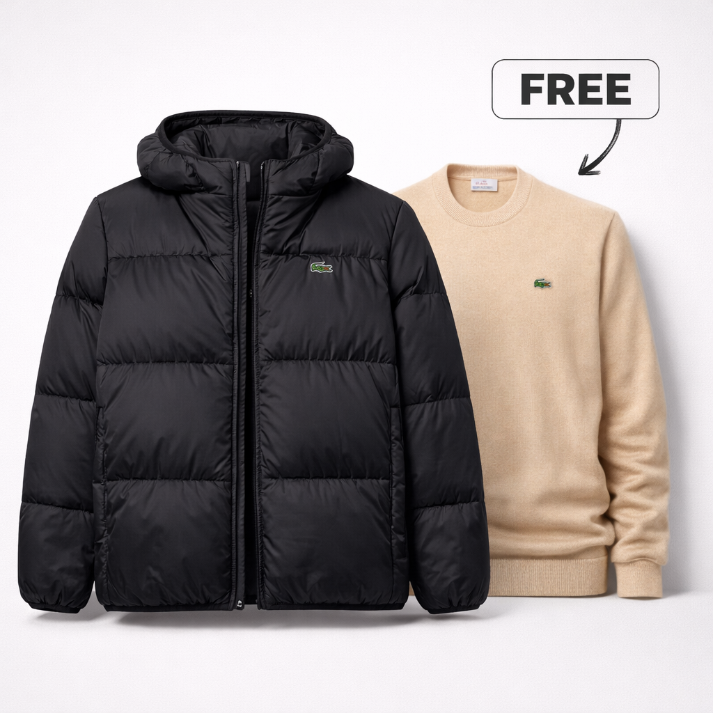 L&C Men's Puffer Jacket + FREE SWEATER