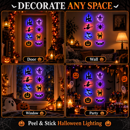 Halloween LED Silhouette Wall Lights