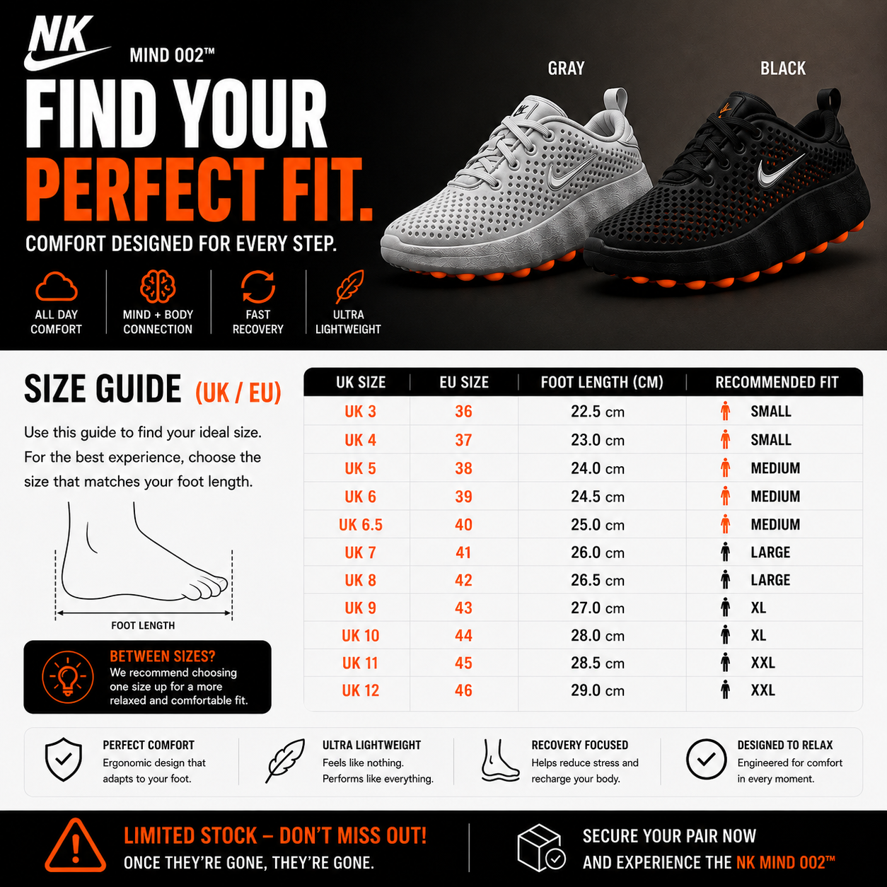 NIKE MIND 002™ | Begrenzter Lagerbestand + 50% Rabatt