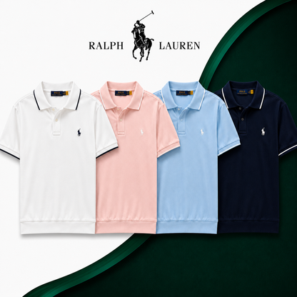 R&L Signature Polo | Premium-Set mit 4 Poloshirts