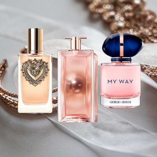 3 Parfums Dolce Gabbana Devotion, My Way Giorgio Armani, Lâncome Idôle (Eau Parfum) - 100 ml