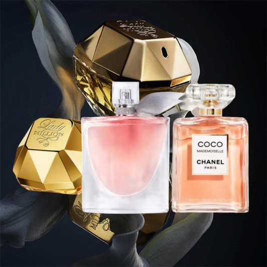 3 Parfums Lady Million (Eau de Parfum) Rabanne, Lancôme LA VIE EST BELLE (Eau de Parfum) und CHANEL COCO MADEMOISELLE EAU DE PARFUM 100ML