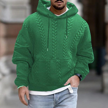 Sudadera con capucha cómoda para hombre para días fríos