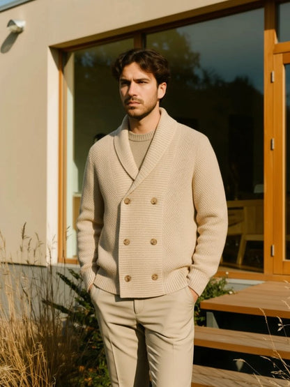 British Elegant Knit Cardigan - Cross & Crown