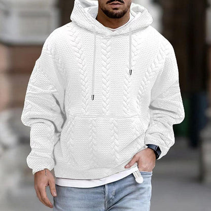 Sudadera con capucha cómoda para hombre para días fríos
