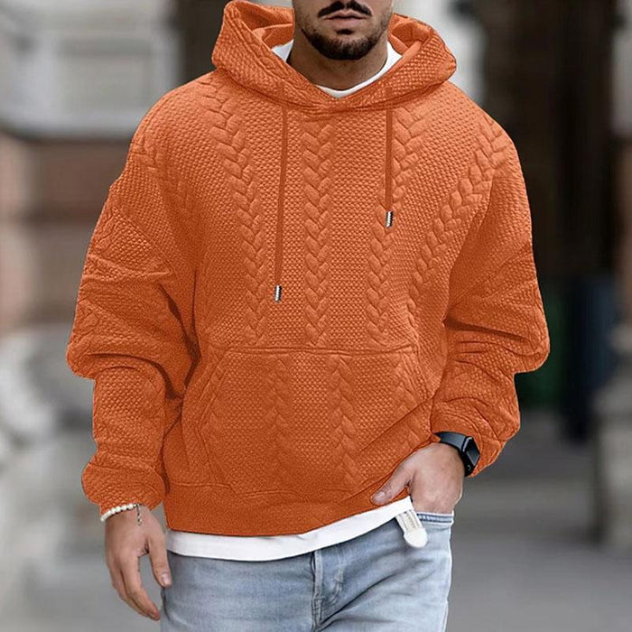 Sudadera con capucha cómoda para hombre para días fríos
