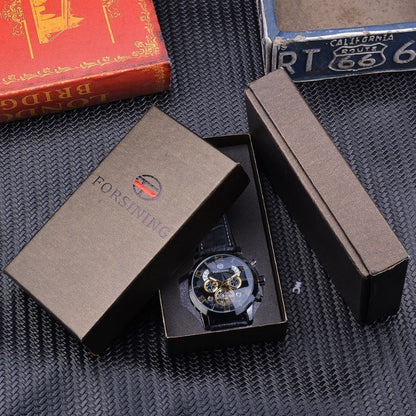 Reloj de lujo mecánico automático para hombre