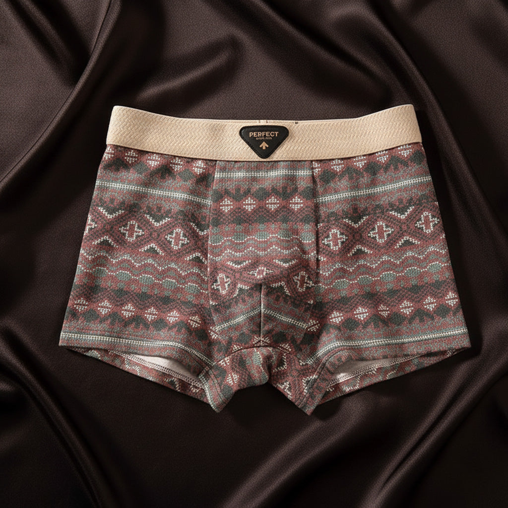 Porter Retro Baumwoll-Boxershorts