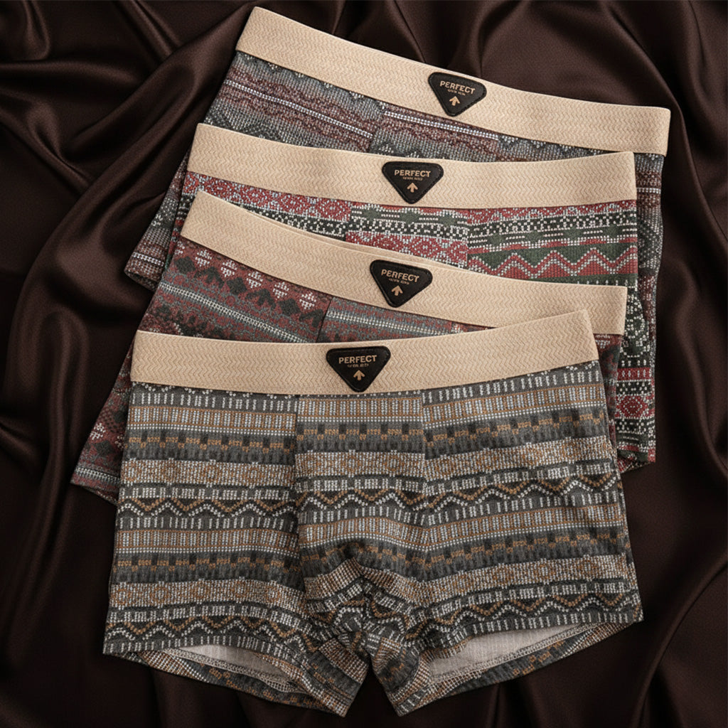 Porter Retro Baumwoll-Boxershorts