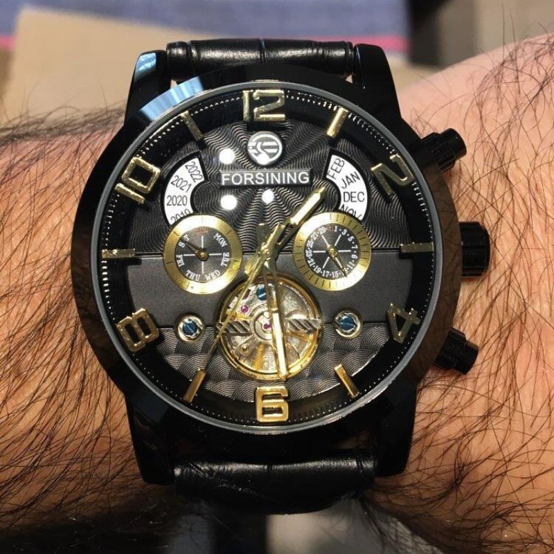 Reloj de lujo mecánico automático para hombre