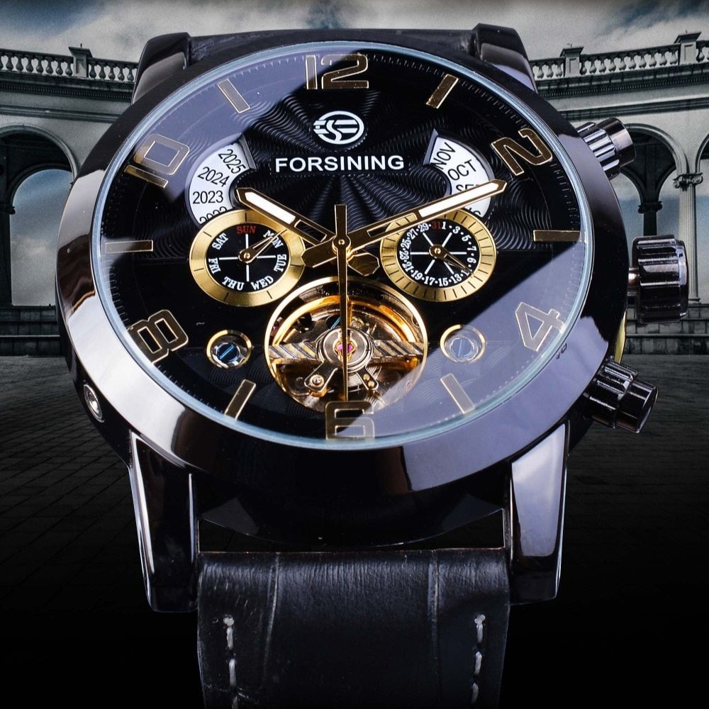 Reloj de lujo mecánico automático para hombre