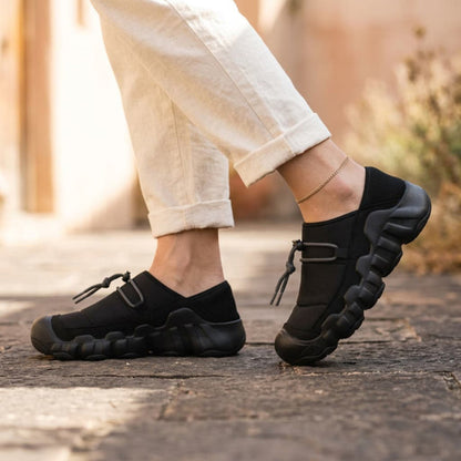 Amos™ Cushioned Slip-On Canvas Sneakers | Spaydes