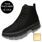 Black Wool-cushioned (3.15" / 8 cm)