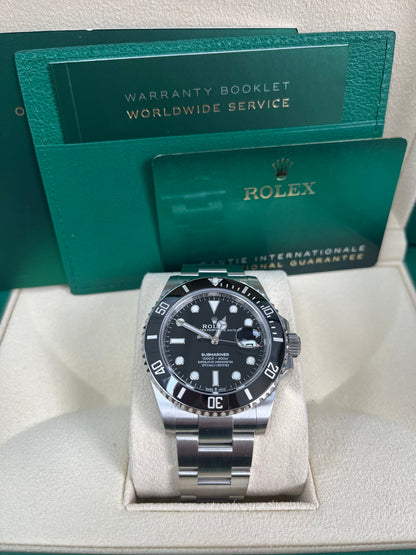 Rolex Submariner 41mm Stainless Steel Date Watch - Black Dial (Ref# 126610LN)