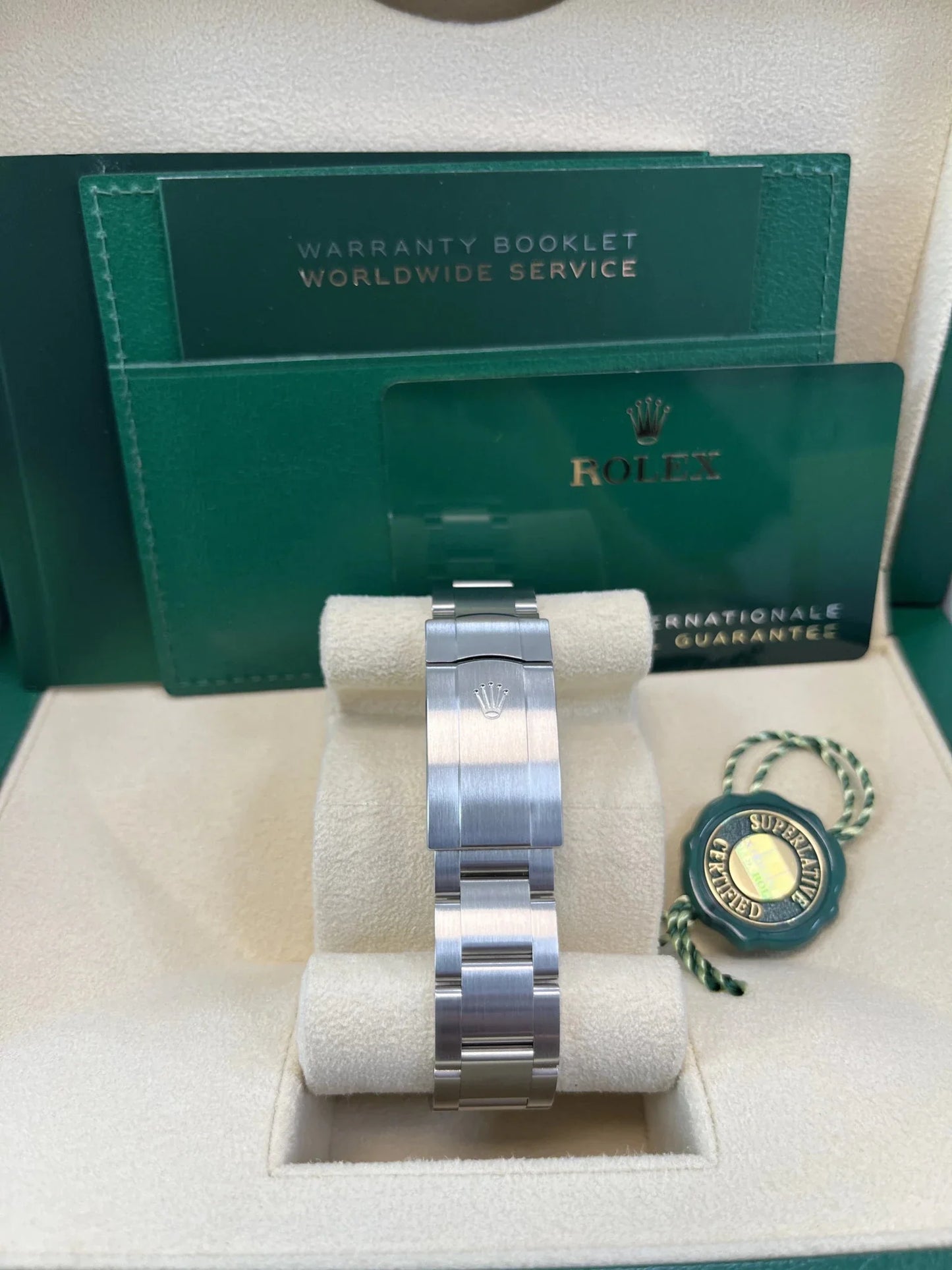 Rolex New Release 2025 Oyster Perpetual Stainless Steel Lavendar Dial 134300