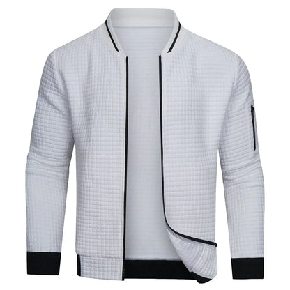Cómodo y cálido jersey de hombre con cremallera